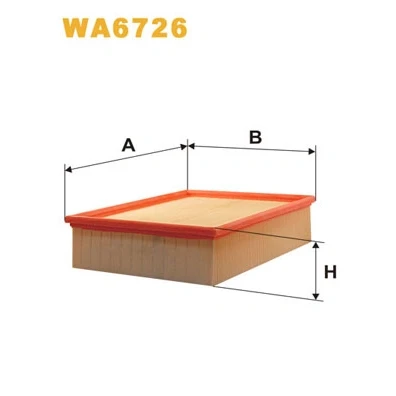 Bilde av Luftfilter WIX FILTERS WA6726