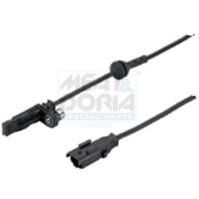 Bilde av MEAT &amp; DORIA 90083 ABS sensor framaksel høyre, venstre aktiv 2 polet 1300mm 38mm PEUGEOT: 407 SW, Sedan, CITROËN: C6 Sedan
