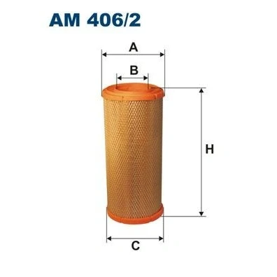 Bilde av Luftfilter, iveco daily buss ii, flak/chassi skåp tipp 190 8233, 8868, 500055021