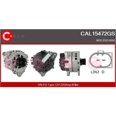 Bilde av CASCO CAL10260AS Dynamo 12V 105A FORD: Transit Mk5 Flatvogn lastebil/Chassis