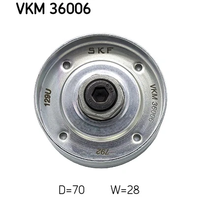 Bilde av SKF VKM 36006 Styrerulle med festemateriell