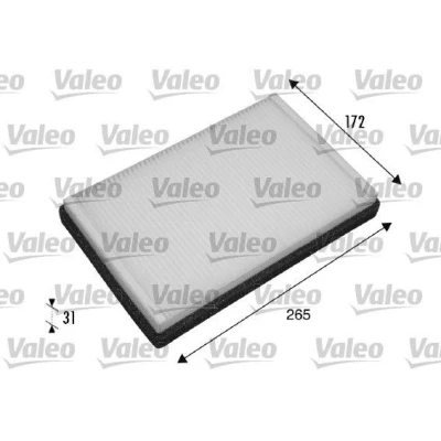 Bilde av VALEO CLIMFILTER COMFORT 698770 Kupéfilter Partikkelfilter 273 173 25 VOLVO: XC70 I Cross Country, V70 I, S70