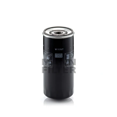 Bilde av MANN FILTER W 1170/7 Oljefilter M 30 X 2 med en retursperreventil Påskruingsfilter IVECO: EuroCargo I III
