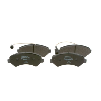 Bilde av BOSCH 0 986 494 799 Bremseklosser Low Metallic med integrert slitasjesensor antihyle blikk, montageanvisning