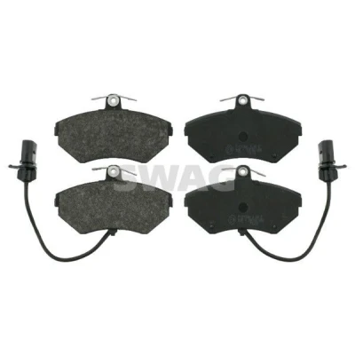 Bilde av SWAG 32 91 6340 Bremseklosser framaksel inkl. slitasjevarselkontakt AUDI: A4 B7 Avant, B6 Sedan, VOLKSWAGEN: Passat B5 Stasjonsvogn