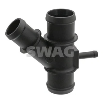 Bilde av SWAG 30 10 2294 Kjølevæskeflens plast VOLKSWAGEN: Jetta 3, Golf 5, Passat B6 Variant, SKODA: Octavia 2 Combi, AUDI: A3 Sportback, Hatchback