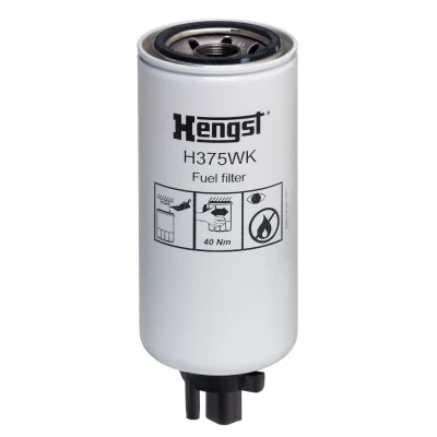 Bilde av HENGST FILTER H375WK Drivstoffilter Påskruingsfilter DAF: LF, LF 55, 45