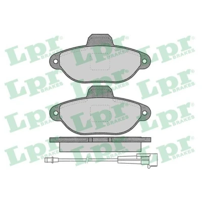 Bilde av LPR 05P1262 Bremseklosser FIAT: 500 Hatchback, Panda II FORD: KA Hatchback