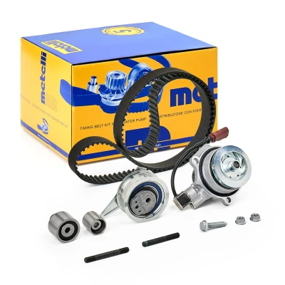 Bilde av METELLI 30 1360 2 Vannpumpe + Registerreimsett VOLKSWAGEN: Golf 7, Tiguan I, Multivan 6, AUDI: Q5, A4 B8 Avant, Allroad, SKODA: Octavia 3 Combi
