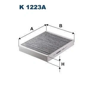 Bilde av FILTRON K 1223A Kupéfilter Karbonfilter 240 203 35 OPEL: Insignia A Sports Tourer, Astra J Hatchback, Hatchback