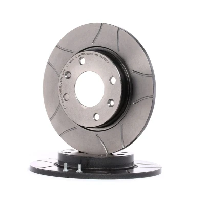 Bilde av BREMBO MAX LINE 08.2985.75 Bremseskiver 247 10 4 fullt ut, med sliss belagt skruer PEUGEOT: 206 Hatchback, 106 I 306 Hatchback
