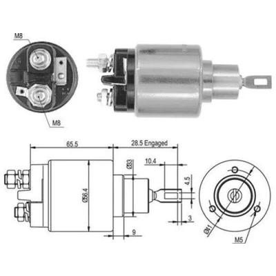 Bilde av Magnetbryter, starter MAGNETI MARELLI 940113050435