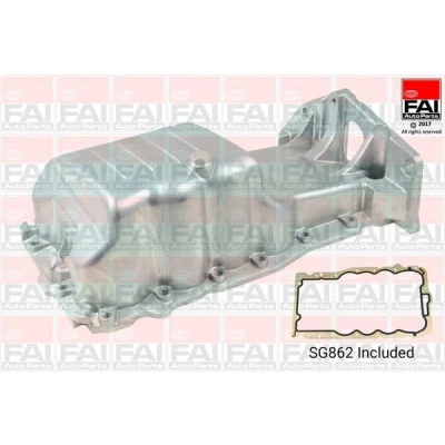 Bilde av FAI AutoParts PAN021 Bunnpanne Aluminium OPEL: Astra G Caravan