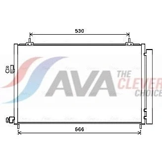 Bilde av Kondensator AVA QUALITY COOLING TO5679D