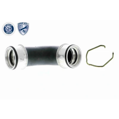 Bilde av VAICO V10 5305 Ladeluftslange gummi med tekstilforsterker klammer VOLKSWAGEN: Golf 5, Passat B6 Variant, Touran I, AUDI: A3 Hatchback