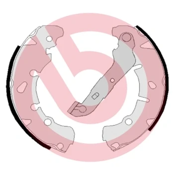 Bilde av BREMBO S 24 533 Bremsesko 203 36 med håndbremsarm FORD: FIESTA 5