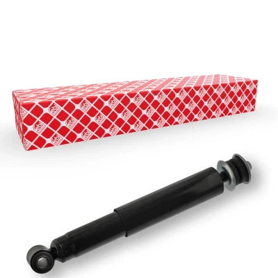 Bilde av FEBI BILSTEIN 20386 Støtdemper bakaksel oljetrykk 548 341 teleskopstøtdemper øvre stift, nedre øye SCANIA: P,G,R,T series, 4 series