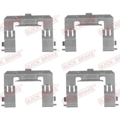 Bilde av QUICK BRAKE 109 1715 Tibehørsett, skivebremse belegg FORD: Ranger Mk2