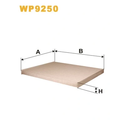 Bilde av Kupéfilter WIX FILTERS WP9250