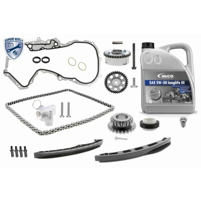 Bilde av VAICO V10 10026 Registerkjedesett VOLKSWAGEN: Scirocco III, Touran I, Polo V Hatchback, AUDI: A1 SKODA: Fabia 2
