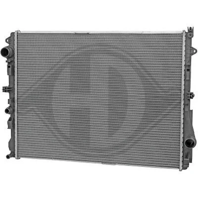 Bilde av DIEDERICHS DCM3976 Radiator Aluminium 640 488 26 Kjøleribber loddet MERCEDES BENZ: GLC SUV, Vito Van