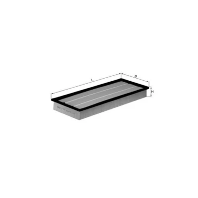 Bilde av MAHLE ORIGINAL LX 1151 Luftfilter 55,5 200 500,0 Partikkelfilter