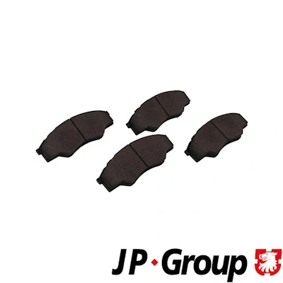 Bilde av JP GROUP 4863601510 Bremseklosser framaksel ekskl. slitasjevarselkontakt TOYOTA: HILUX 3 Pick up
