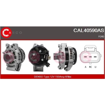 Bilde av CASCO CAL32114AS Dynamo 12V 110A HYUNDAI: Terracan, KIA: SORENTO 1