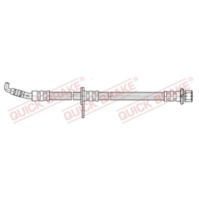 Bilde av Bremseslange, Framaksel venstre, toyota corolla, corolla compact, kombi, liftback, skåp / 9008094A69