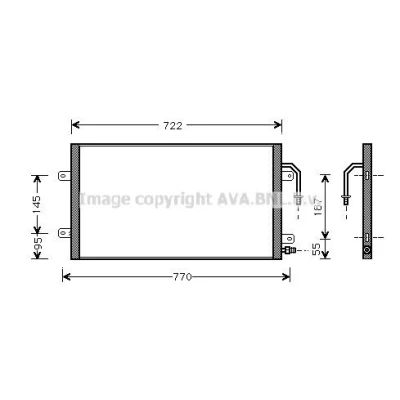 Bilde av PRASCO CNK253 Kompressor SD7V16 PAG 46 R 134a PEUGEOT: Expert II Van