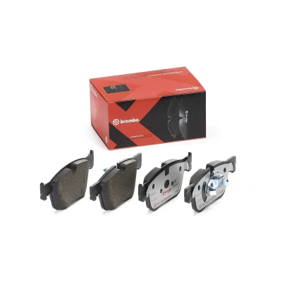 Bilde av BREMBO P 61 127X Bremseklosser klargjort for slitasjeindikator uten tilbehør PEUGEOT: 308 SW 2, II Hatchback, Varebil / Stasjonsvogn
