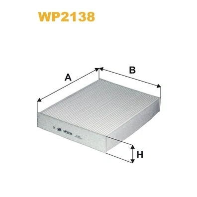 Bilde av Kupefilter WIX FILTERS WP2138