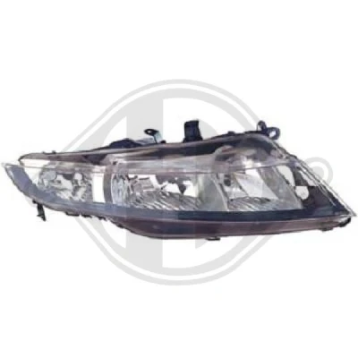 Bilde av DIEDERICHS Frontlykter høyre H7, H7/H1, H1 for høyrekjøring 5210080 HONDA: CIVIC 8 Hatchback