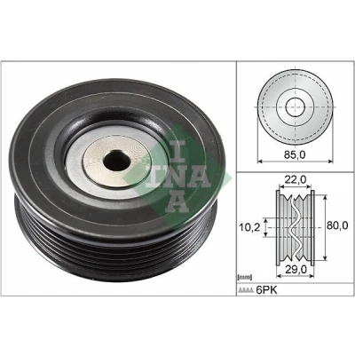 Bilde av INA 532 0799 10 Styrerulle TOYOTA: Avensis II Station Wagon, Hatchback, Corolla VIII Liftback, LOTUS: Exige