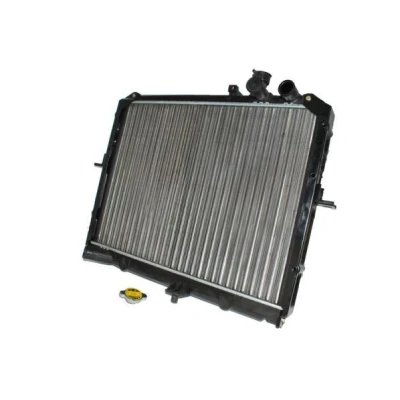 Bilde av THERMOTEC D70304TT Radiator Kobber, plast for kjøretøy med/uten klimaanlegg 544 400 34 Manuel girkasse Kjøleribber satt sammen mekanisk