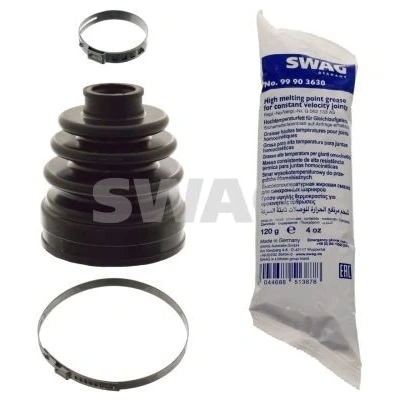 Bilde av SWAG 82 10 1857 Drivakselmansjett framaksel, girkassesiden gummi NISSAN: Qashqai / Qashqai+2 I, X Trail, I Van