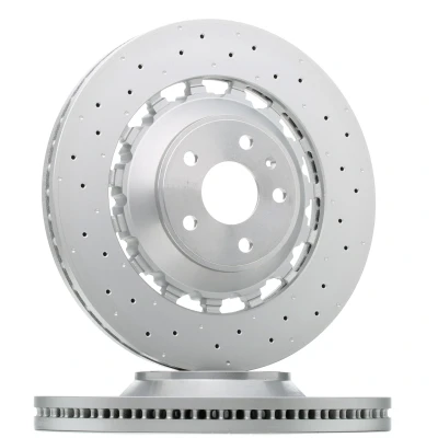 Bilde av BREMBO 09.D174.33 Bremseskiver 370 34 5 perforert / ventilert, todelt bremseskive belagt høy karbon AUDI: A3 Sedan, Sportback