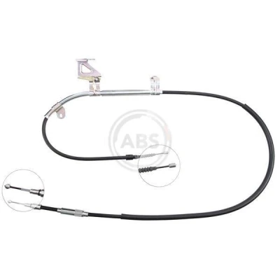 Bilde av A.B.S. K18387 Bremsekabel 1989 Skivebrems for høyre/venstre ratt