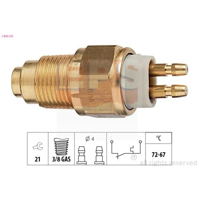 Bilde av Temperaturbryter, radiator ventilator EPS 1.850.125