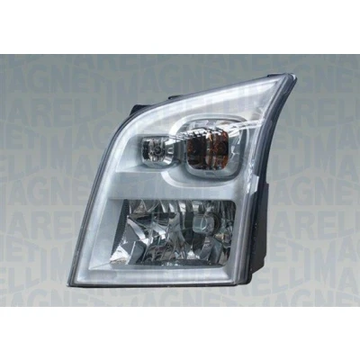 Bilde av MAGNETI MARELLI 712100901120 Frontlykter høyre H4, PY21W, W5W Halogen med blinklys for høyrekjøring motor høydejustering hovedlys