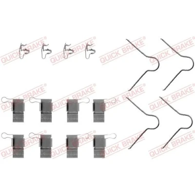 Bilde av QUICK BRAKE 109 1089 Tibehørsett, skivebremse belegg TOYOTA: HILUX 3 Pick up, 6 HIACE 2 Wagon, VOLKSWAGEN: Taro