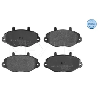 Bilde av MEYLE 025 214 6918 Bremseklosser ORIGINAL Quality framaksel ekskl. slitasjevarselkontakt med antihyle blikk FORD: Transit Mk4 Minibuss