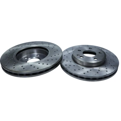 Bilde av MAXGEAR 19 4723 Bremseskiver framaksel 295 28 5 112 perforert / ventilert spraylakkert, belagt høy karbon MERCEDES BENZ: A Klasse, B CLA Coupé