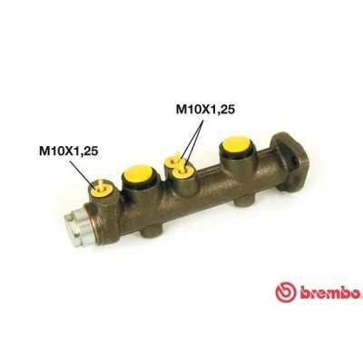 Bilde av BREMBO M 85 021 Hovedsylinder 19,05 Støpejern 10 x 1,25 (3)
