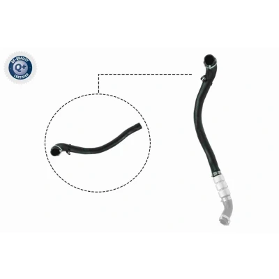 Bilde av VAICO V25 1038 Ladeluftslange gummi med tekstilforsterker Q+, original equipment manufacturer quality FORD: Transit Mk6 Van, Minibuss