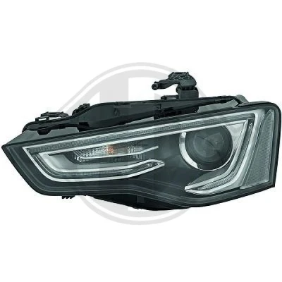 Bilde av DIEDERICHS Priority Parts 1045185 Frontlykter venstre D3S xenon uten tilbehør AUDI: A5 B8 Sportback