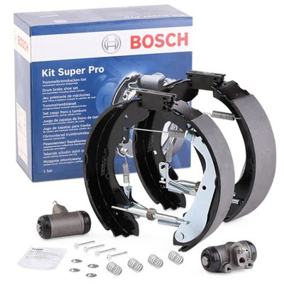 Bilde av BOSCH 0 204 114 508 bremsesett, trommebremse med tilbehør, hjulsylinder brems FIAT: Ducato I Flatvogn lastebil/Chassis, Van