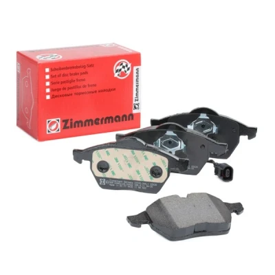 Bilde av ZIMMERMANN 23392.200.1 Bremseklosser inkl. slitasjevarselkontakt Bildet viser leveranseinnholdet VOLKSWAGEN: Polo IV Hatchback, Golf 4, 4 Variant