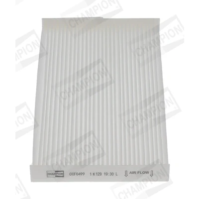 Bilde av CHAMPION CCF0499 Kupéfilter pollenfilter, Partikkelfilter 260 148 25 NISSAN: Leaf I, II, Juke