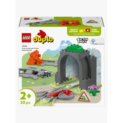 Bilde av LEGO DUPLO Town 10425 Utvidelsessett med togtunnel og skinner Byggesett Plast